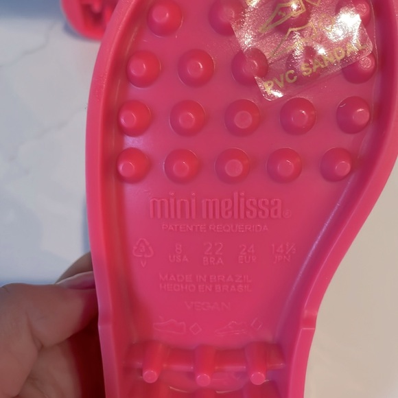 Mini Melissa Posession Sandals NWT - Picture 5 of 5